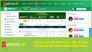Lập kế hoạch cược bóng giúp bạn kiểm soát cảm xúc, tối ưu vốn và nâng cao khả năng thắng.